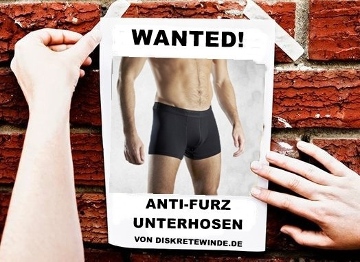 Steckbrief für Anti-Furz Unterwäsche