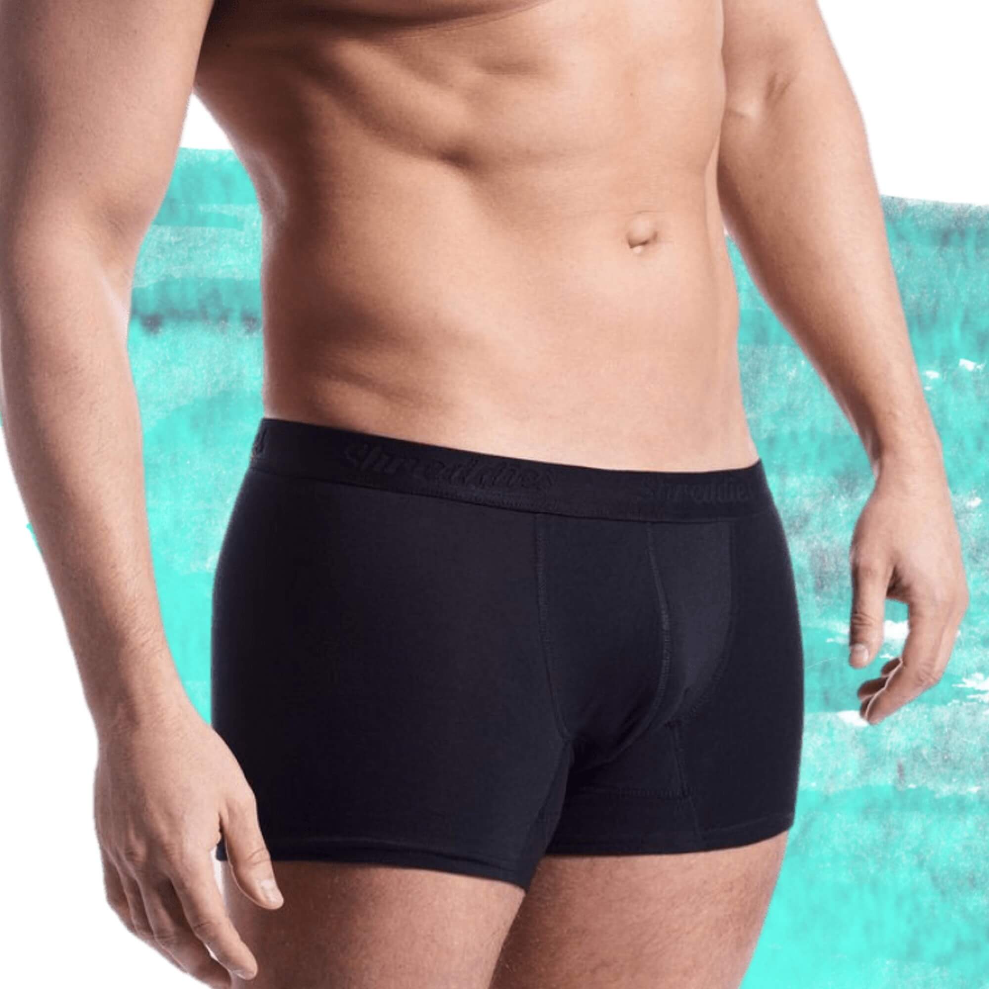 anti-furz Unterwäsche herren hippsters black