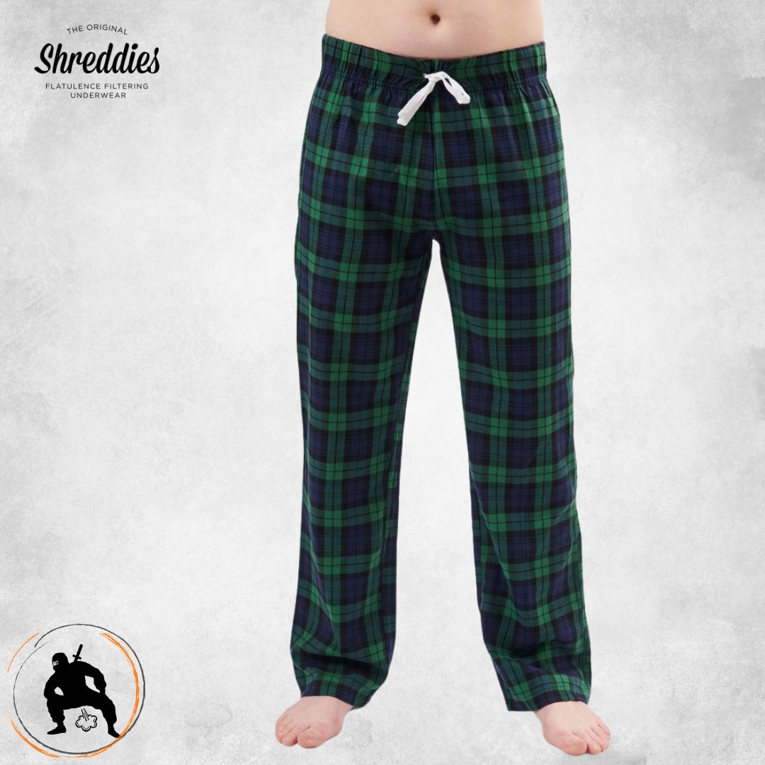 green check anti-Geruchs Pyjama