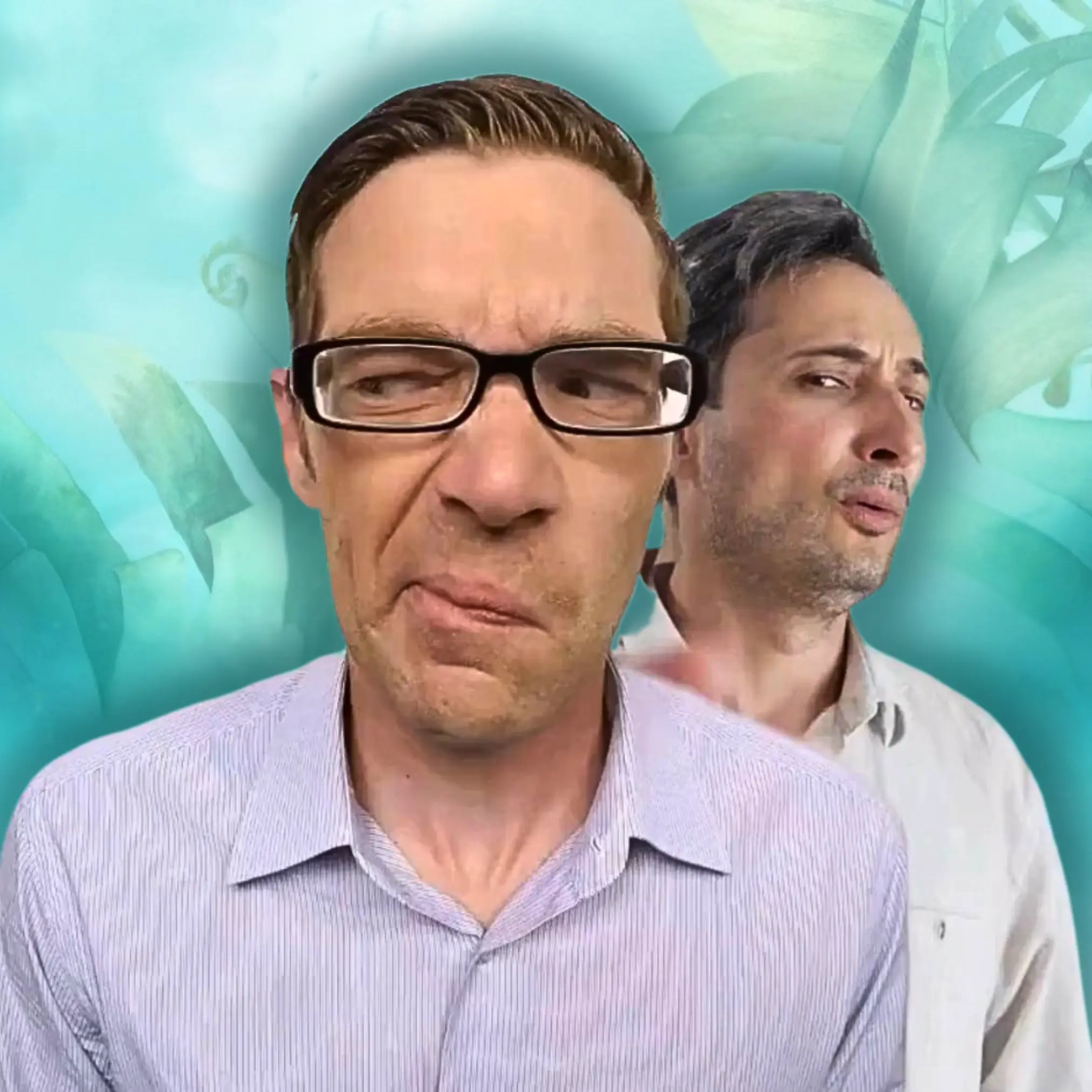 Ein Mann, der spürt Angst vor Darmgasgerüchen