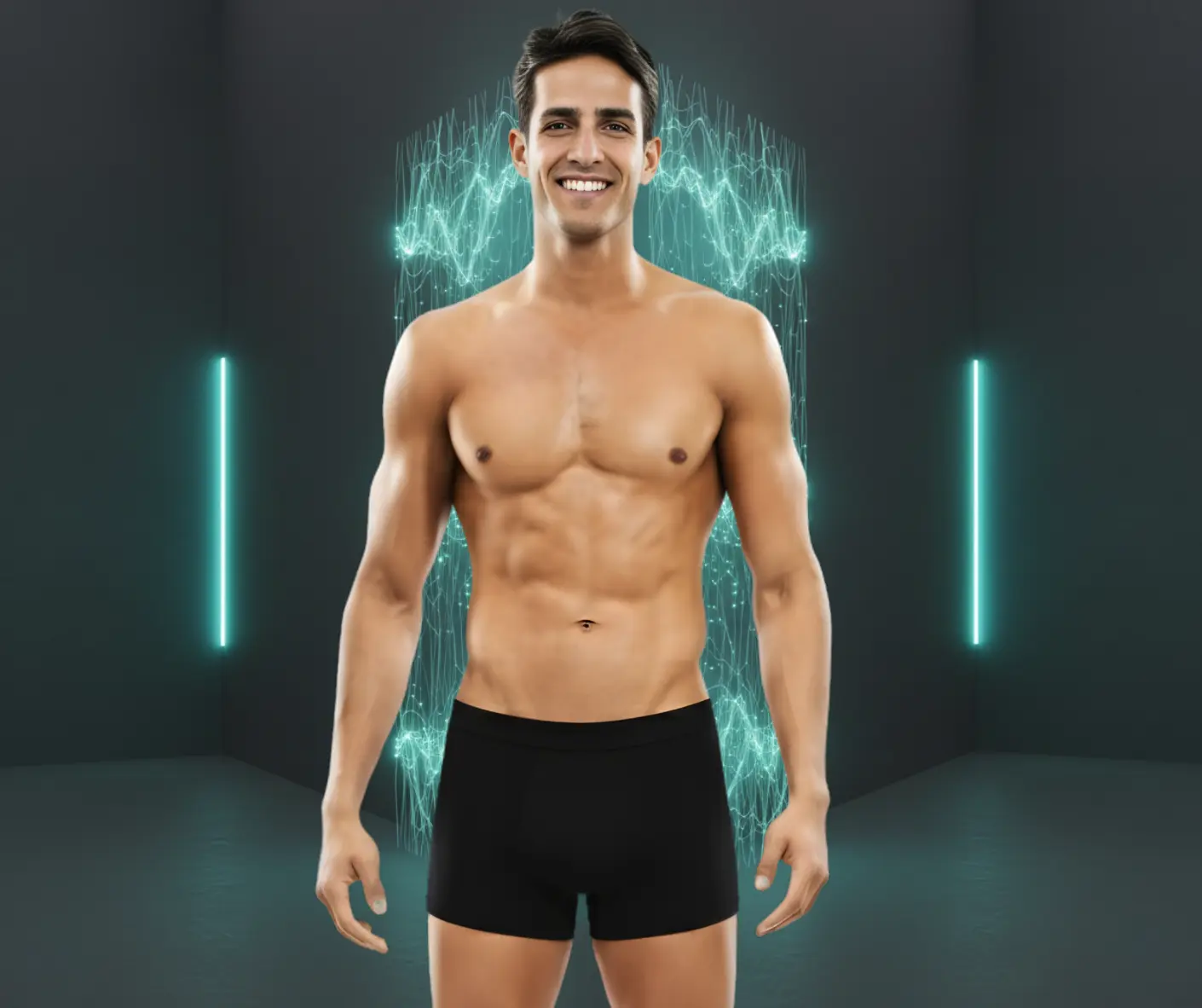 Anti-Furz-Unterwäsche für Herren. Geruchsneutralisierende Shorts gegen Blähungen und Darmgase